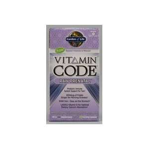  Garden of Life Vitamin Code RAW Prenatal   180 Vegetarian 