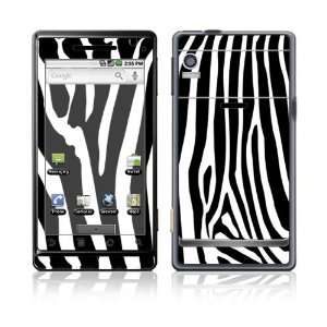   Motorola Droid Skin Decal Sticker   Zebra Print: Everything Else