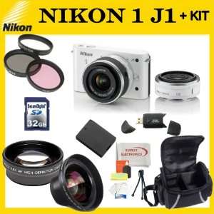 30mm Zoom Lens. Package Includes: Nikon 1 J1 Digital Camera, 10mm Lens 