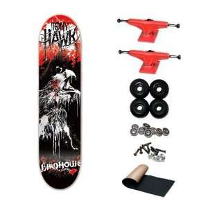  Birdhouse Tony Hawk Dripping 7.75 Skateboard Complete 