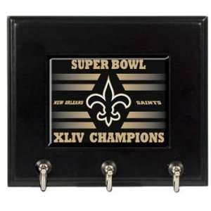  New Orleans Saints Super Bowl XLIV Champions Wood Keyhook 