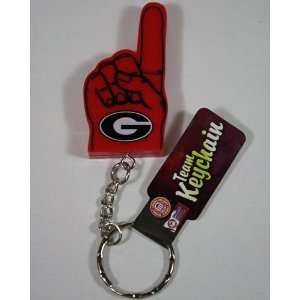    Georgia Bulldogs NCAA # 1 Finger Keychain