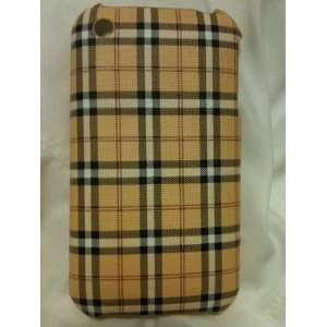  Iphone 3, Plaid Design Back Case Cover 