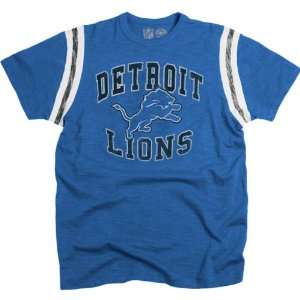   Detroit Lions Blue 47 Brand Season Kickoff T Shirt: Sports & Outdoors