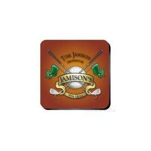  19th Golf Hole Personalized Coasters, Set of 4 Kitchen 