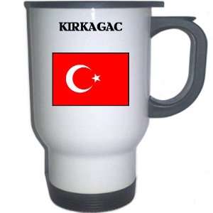  Turkey   KIRKAGAC White Stainless Steel Mug: Everything 