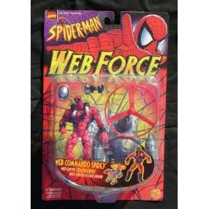  spider man web force: web commando spidey: Toys & Games