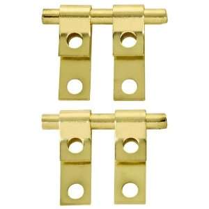  1/2 x 1 1/2 Pair of Mirror Mounting Friction Hinges 