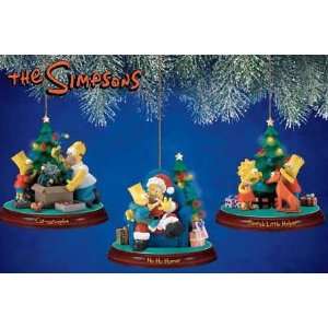  Simpsons Premiere Issue Illuminated Christmas Ornament 