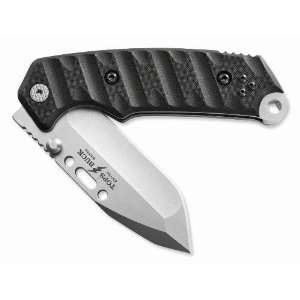 Tops/Buck CSAR T, Black G 10 Handle, Tanto, Plain  Sports 