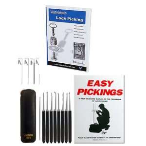  Learn to Locksmith Instructional Manual with Tool Set and 