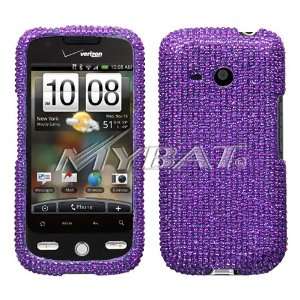  HTC: ADR6200 (Droid Eris), Purple Diamante Protector Cover 