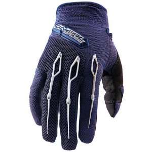    ONeal Element Motocross Gloves Blue 8 0397 008: Automotive