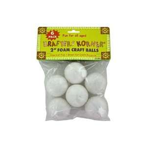    48 Pack of Foam craft balls (assorted sizes): Everything Else