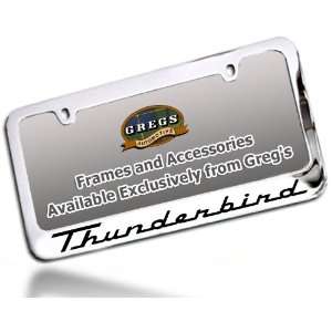  Thunderbird License Plate Frame Automotive