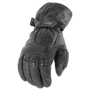 Power Trip Dakota Mens Leather Motorcycle Gloves Black Large L 536 