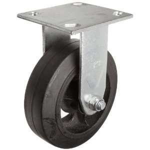 EZ Roll EZ 0620 MOR R 6 Diameter Rubber/Steel Wheel Medium Heavy Duty 