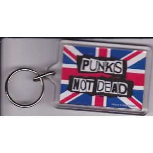  Punks Not Dead Plastic Key Chain / Keychain Everything 