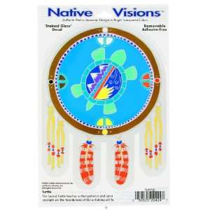  Native Visions   Window Transparencies Turtle   1 Piece(s 