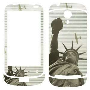   of Liberty Airplane Flyover Vinyl Skin for LG Quantum Electronics