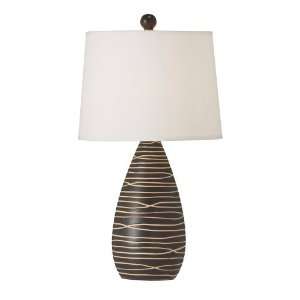  Dainolite Lighting 10025 COF Ceramics 1 Light Table Lamps 