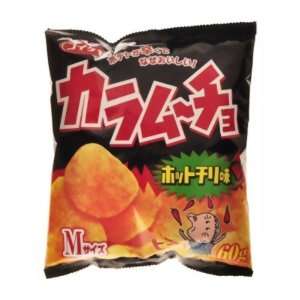Coikeya Hot & Spicy Potato Chips Karamucho 2.1oz:  Grocery 