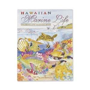  Hawaiian Marine Life Coloring & Activity Book: Home 
