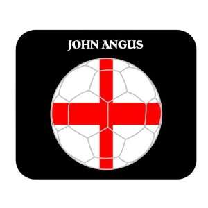  John Angus (England) Soccer Mouse Pad 