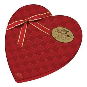 Valentines Hersheys Pot of Gold Truffles Assortment Red Checkered 