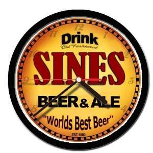  SINES beer and ale cerveza wall clock: Everything Else
