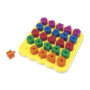  Geo Shapes Peg Board