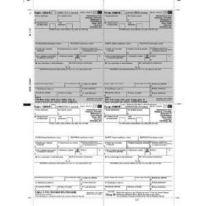   11 V Fold 1099 R Tax Forms (Box of 500): Office Products