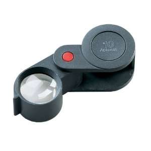   Pocket Folding Loupe Magnifier, 10x Magnification, 23mm Lens Diameter