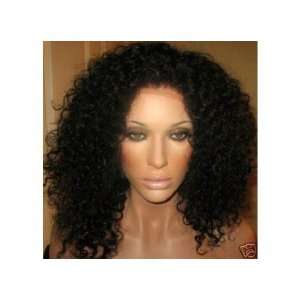  14 Afro Curl Lace Front Wigs Wig Indian Remy: Beauty