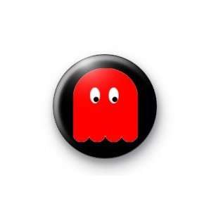  Pacman RED GHOST Pinback Button 1.25 Pin / Badge ~ Retro 