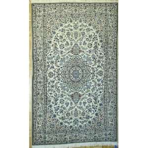    4x8 Hand Knotted Nain Persian Rug   411x80: Home & Kitchen