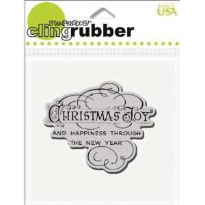   Cling Rubber Stamp, Cling Christmas Year: Arts, Crafts & Sewing