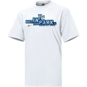  Nike Kansas City Royals White No Admission T shirt: Sports 