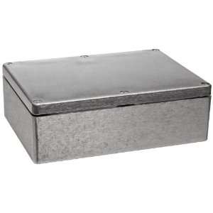 BUD Industries AN 1306 Aluminum NEMA 4 Box, 6 23/32 Length x 4 3/4 