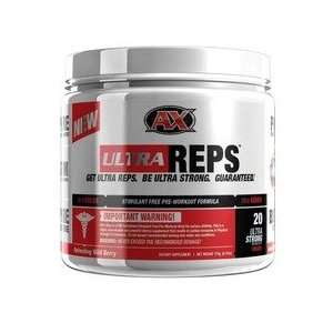   Ultra Reps Wild Berry 20 Servings Pre Workout: Health & Personal Care