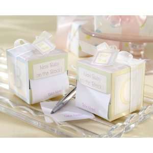 Take Note! New Baby On the Block! Sticky Notes   Baby Shower Gifts 