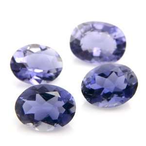 Natural Violet Blue Iolite Loose Gemstone Oval Cut 6.55cts 