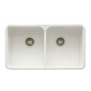  Franke MHK720 31GB Undermount Double Bowl Ceramic Sink 