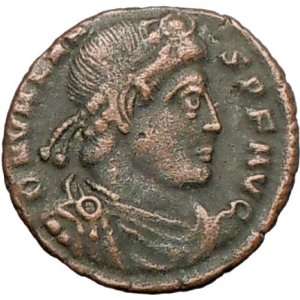  VALENS 364AD Authentic Ancient Roman Coin CHRIST Monogram 