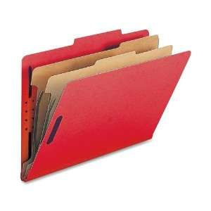 NATSP17225   Classification Folders,w/ Fstnrs,2 Dvdrs,Legal,10/BX,BRD