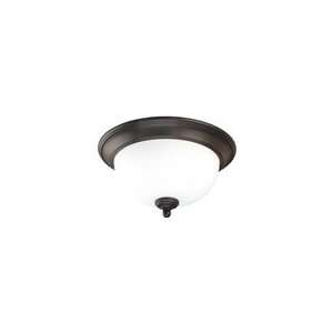 Nuvo   60/1785  Glenwood   2 Light 13 IN. Flush Dome w/ Satin White 