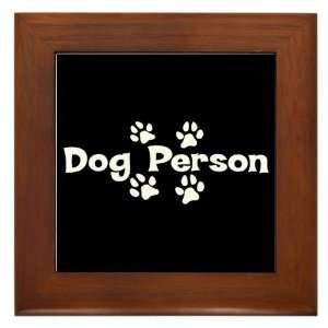  Framed Tile Dog Person: Everything Else