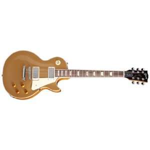   Les Paul Standard Electric Guitar with Case (Gold Top) Musical