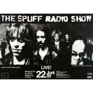  Spliff   The Radio Show 1981   CONCERT   POSTER from 
