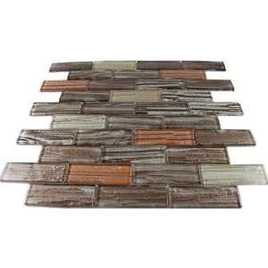  Terrene Jupiter Blend 1X3 Glass Tiles